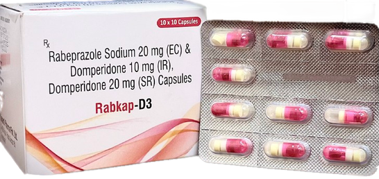 RabKap-D3 pack and capsules